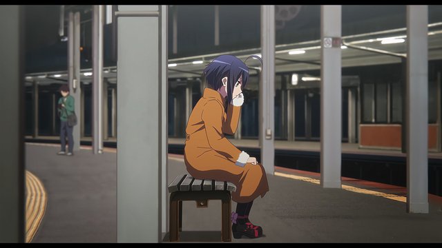 駅の待合室